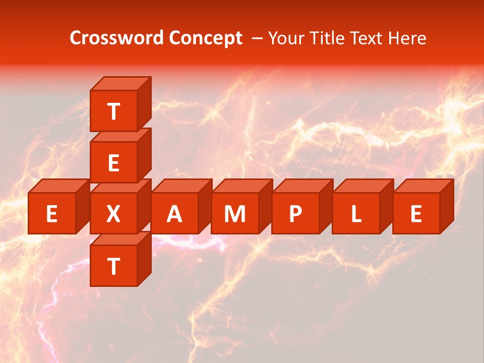 Lightning Weather Danger PowerPoint Template