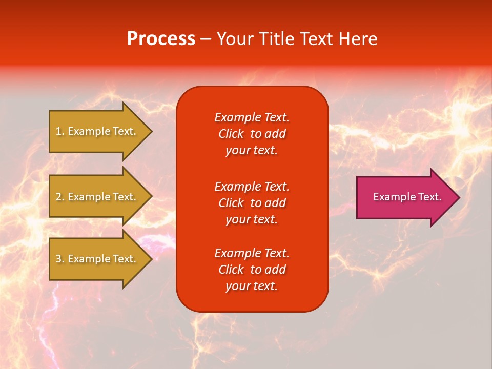 Lightning Weather Danger PowerPoint Template