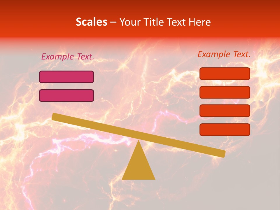 Lightning Weather Danger PowerPoint Template