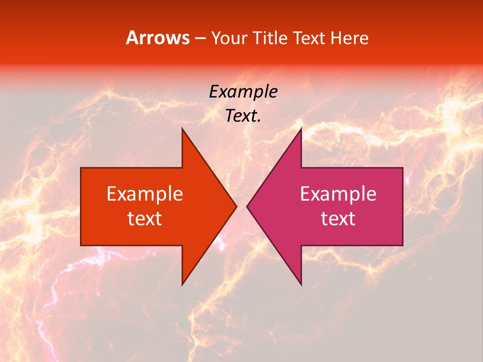 Lightning Weather Danger PowerPoint Template