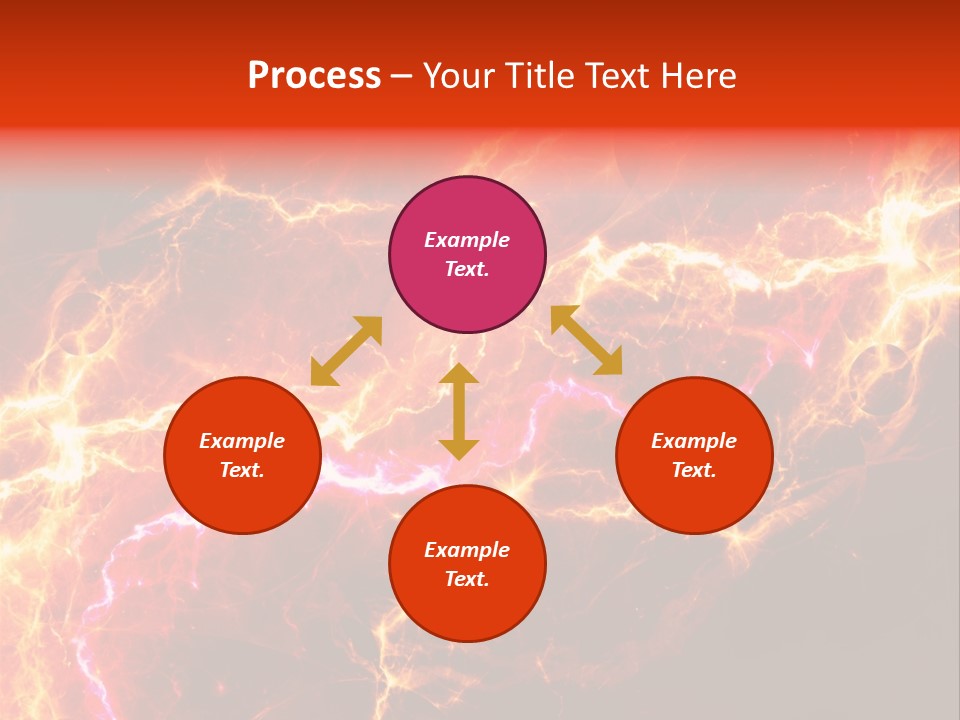 Lightning Weather Danger PowerPoint Template