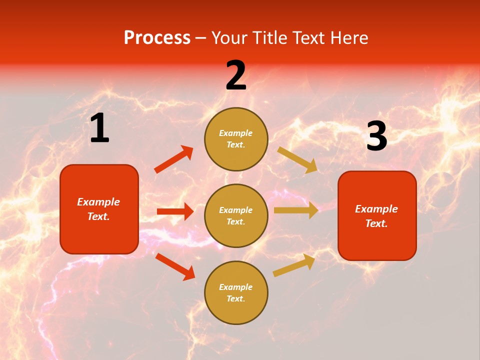 Lightning Weather Danger PowerPoint Template