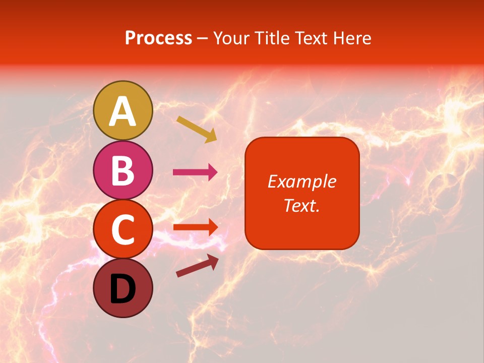 Lightning Weather Danger PowerPoint Template