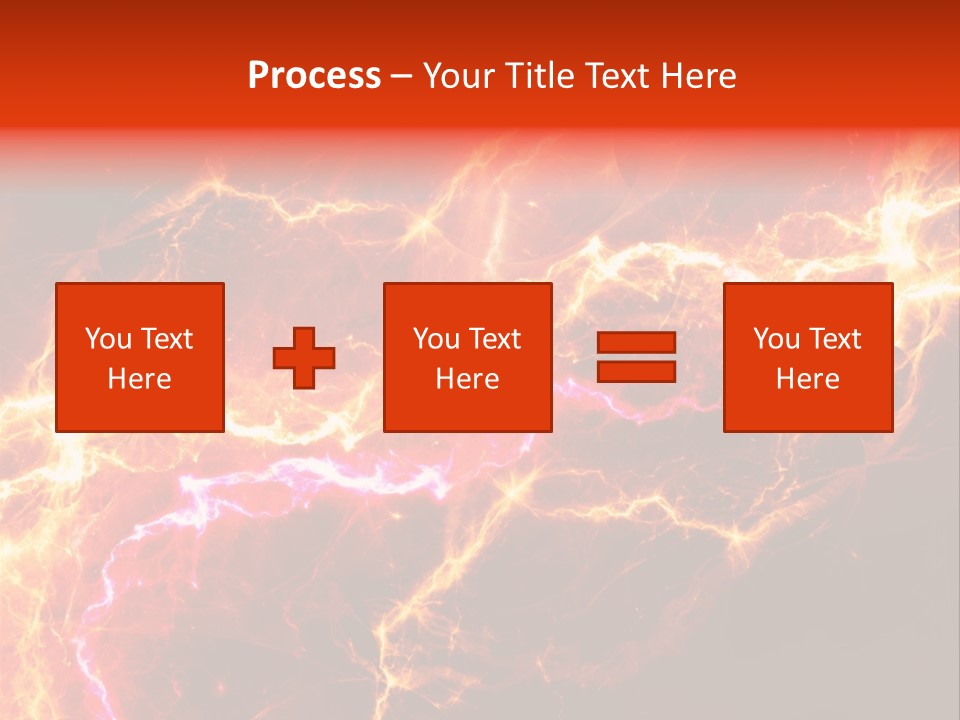 Lightning Weather Danger PowerPoint Template