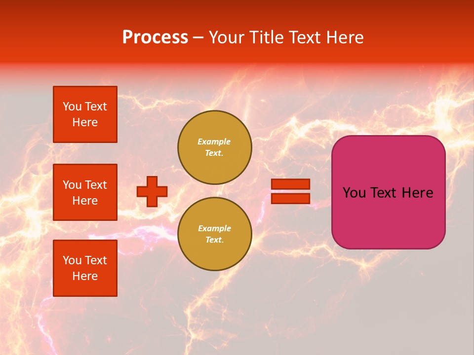 Lightning Weather Danger PowerPoint Template
