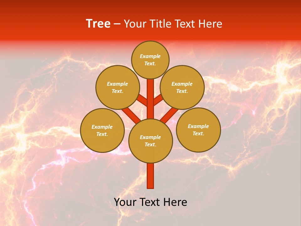 Lightning Weather Danger PowerPoint Template