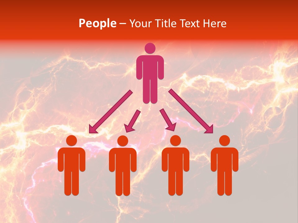 Lightning Weather Danger PowerPoint Template