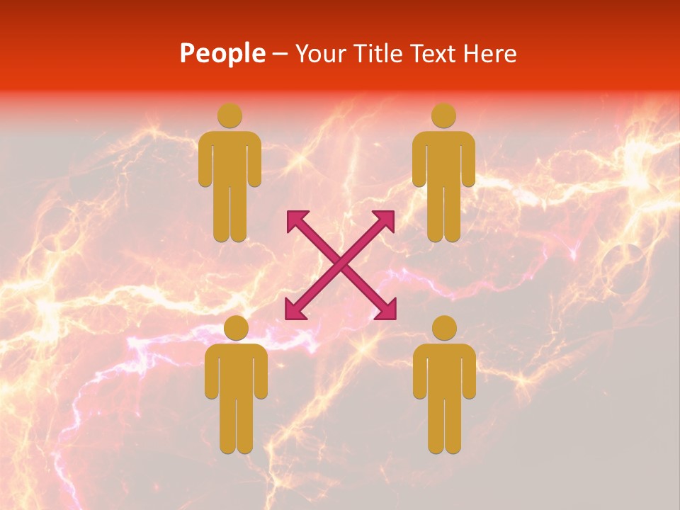 Lightning Weather Danger PowerPoint Template