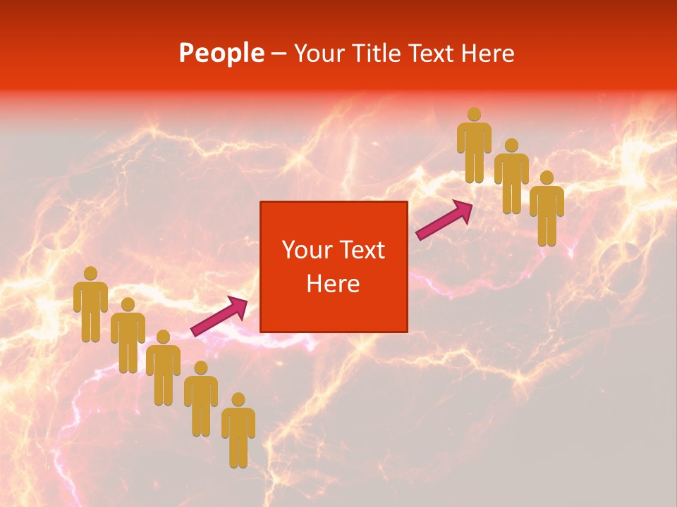 Lightning Weather Danger PowerPoint Template