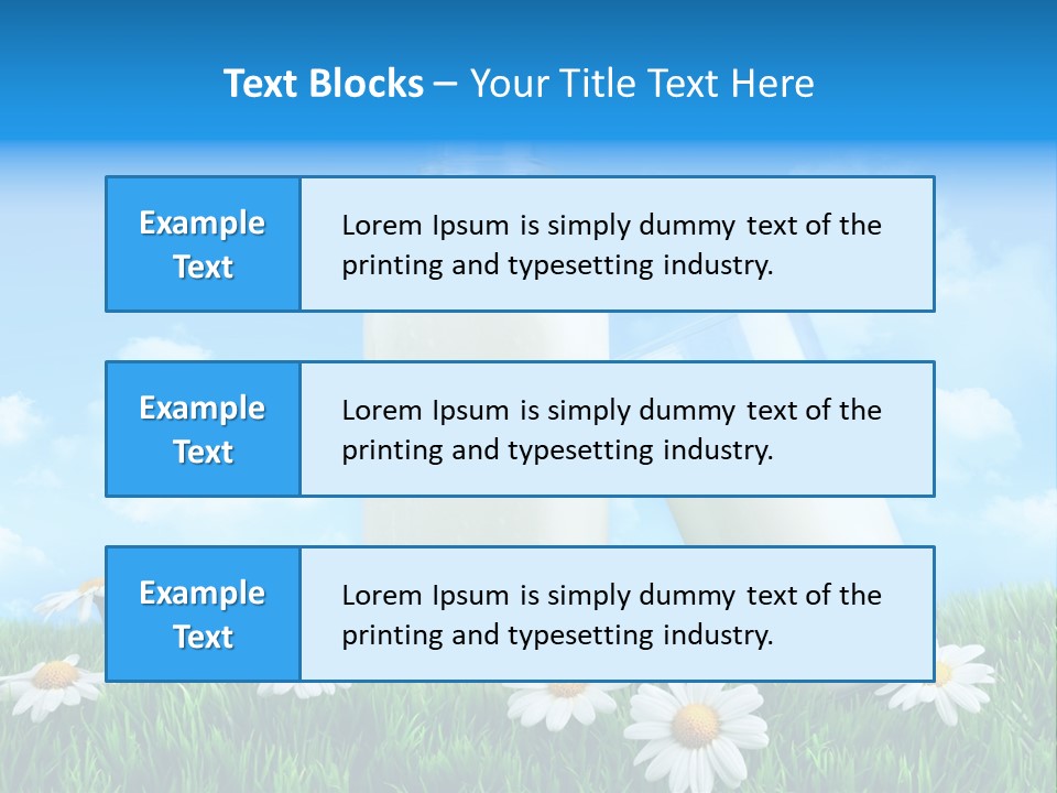 Ground Cow Nutrition PowerPoint Template