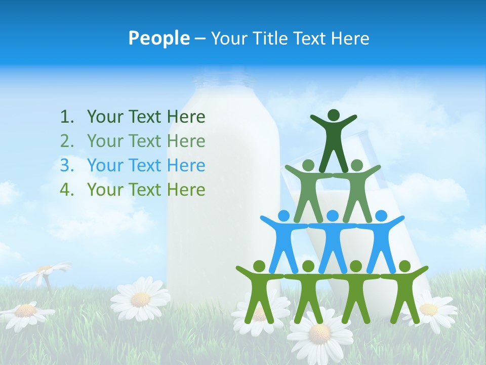 Ground Cow Nutrition PowerPoint Template