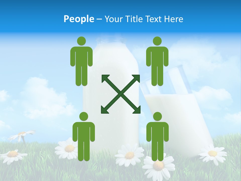 Ground Cow Nutrition PowerPoint Template