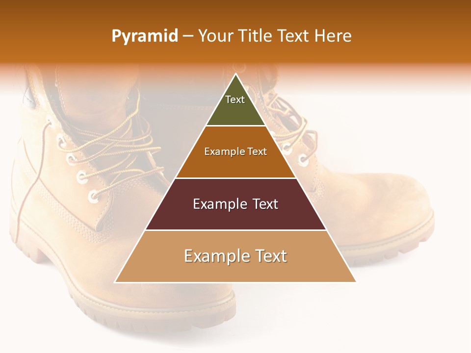 Timber Lace Boot PowerPoint Template