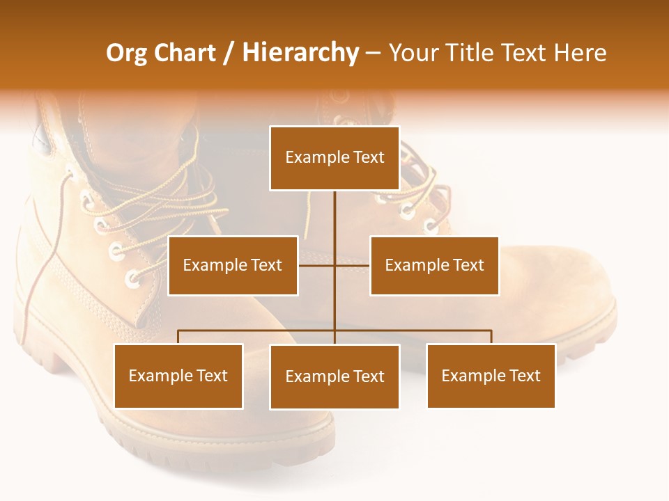 Timber Lace Boot PowerPoint Template
