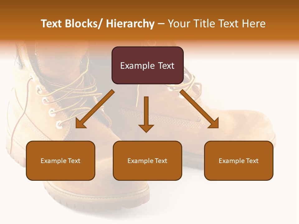 Timber Lace Boot PowerPoint Template