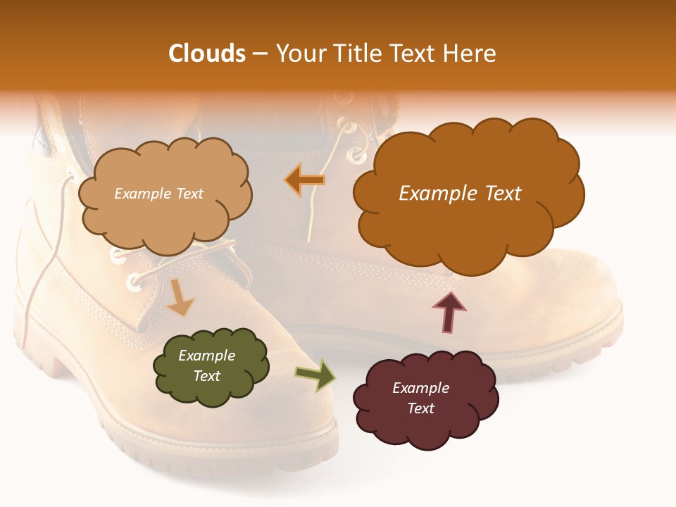 Timber Lace Boot PowerPoint Template
