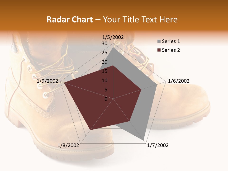 Timber Lace Boot PowerPoint Template