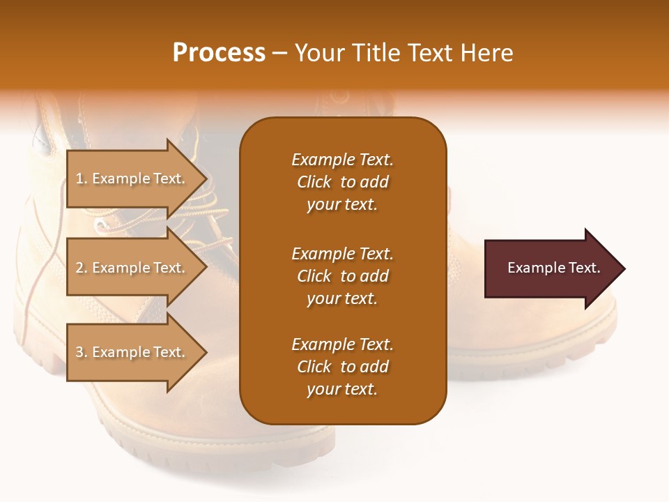 Timber Lace Boot PowerPoint Template