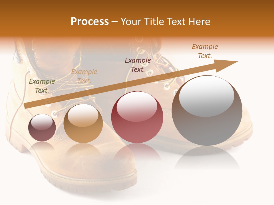 Timber Lace Boot PowerPoint Template