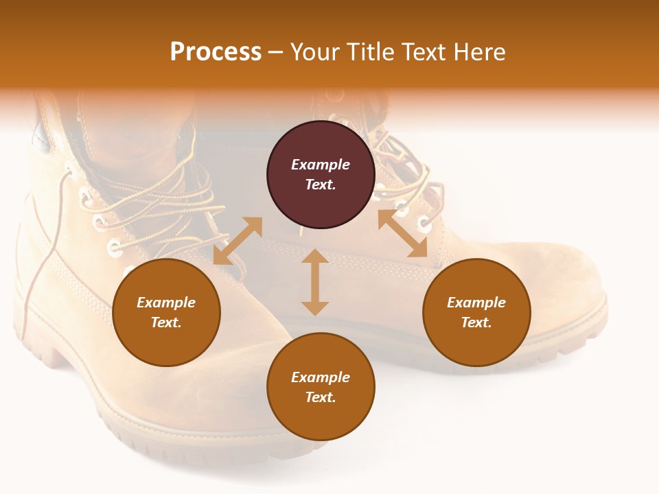 Timber Lace Boot PowerPoint Template