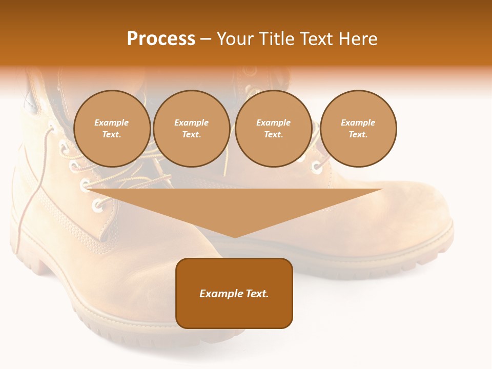 Timber Lace Boot PowerPoint Template