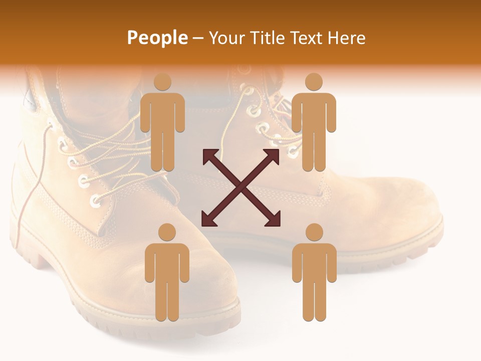Timber Lace Boot PowerPoint Template