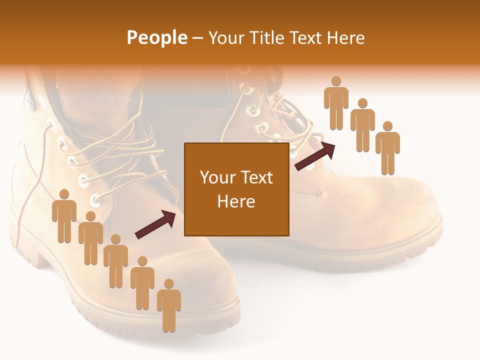 Timber Lace Boot PowerPoint Template