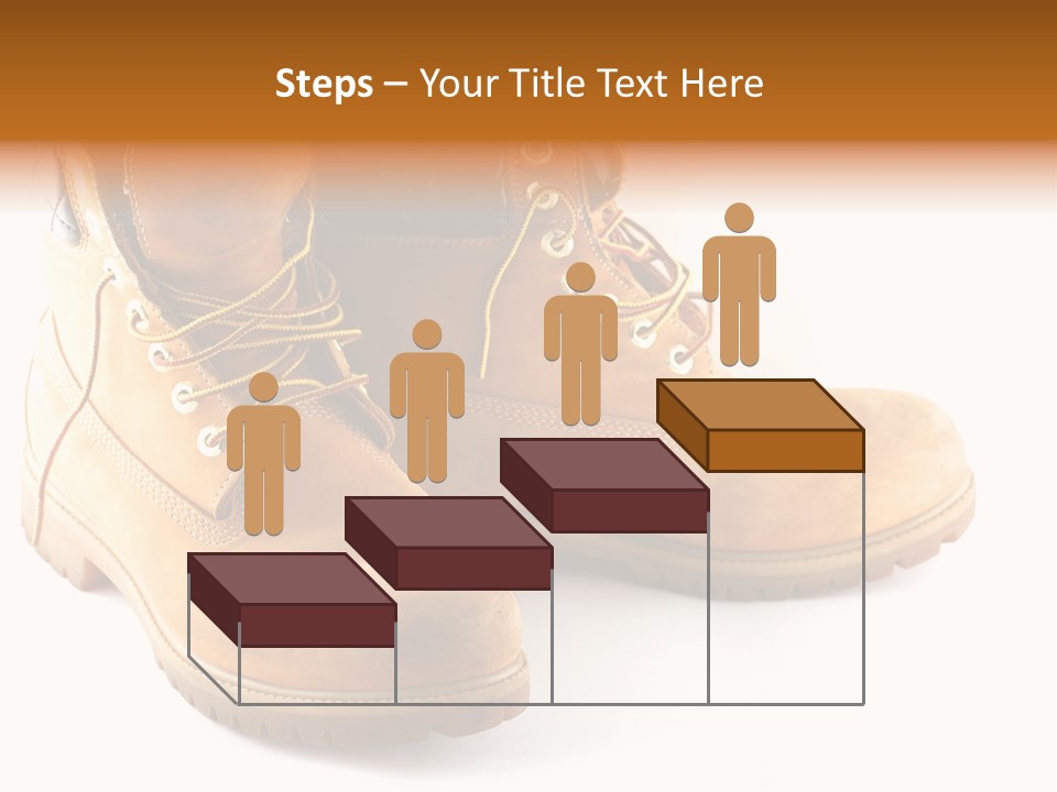 Timber Lace Boot PowerPoint Template