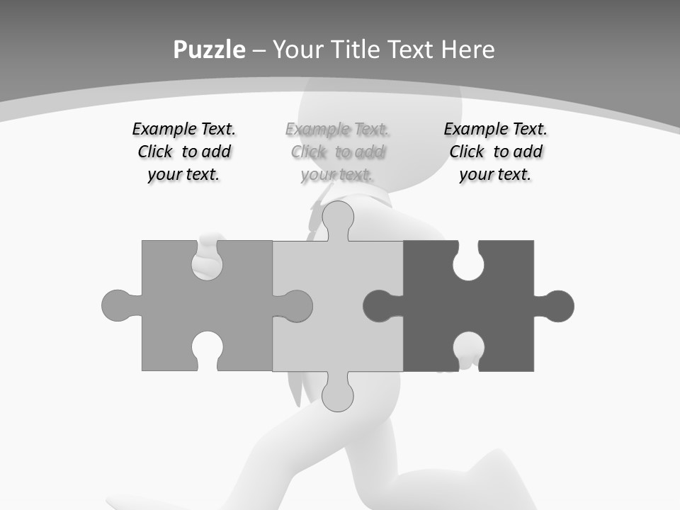 Guy Speed Suit PowerPoint Template