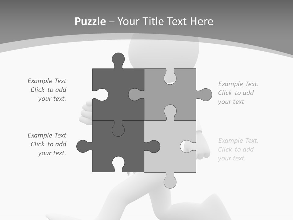 Guy Speed Suit PowerPoint Template