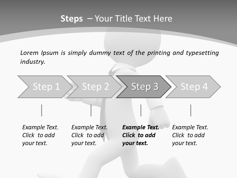 Guy Speed Suit PowerPoint Template