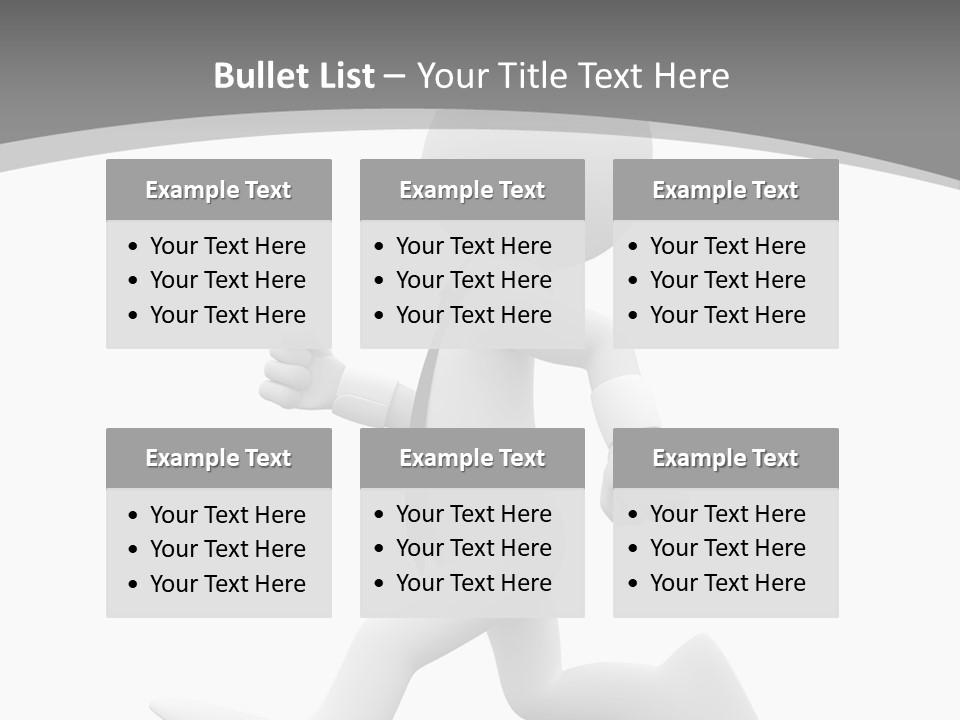 Guy Speed Suit PowerPoint Template