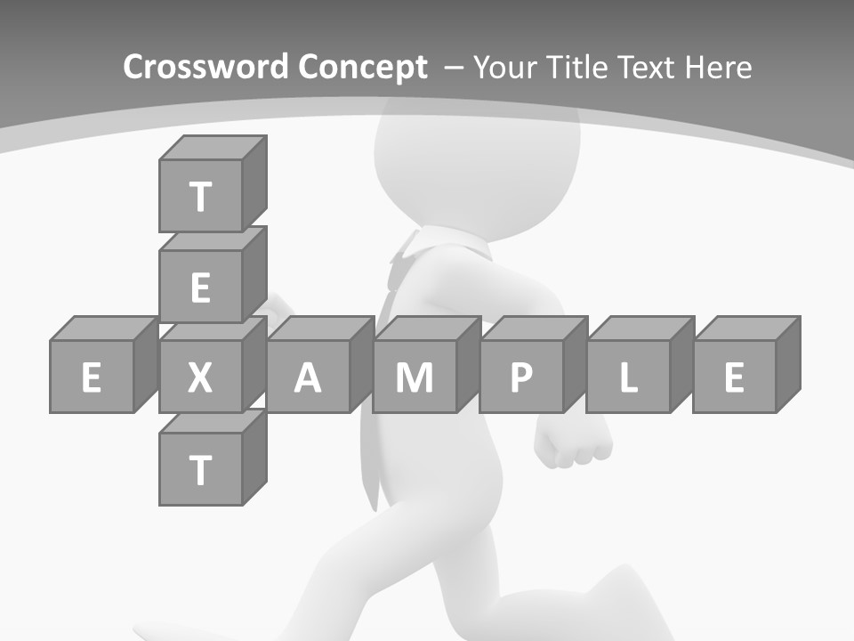 Guy Speed Suit PowerPoint Template