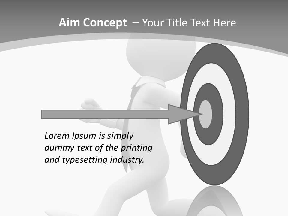 Guy Speed Suit PowerPoint Template