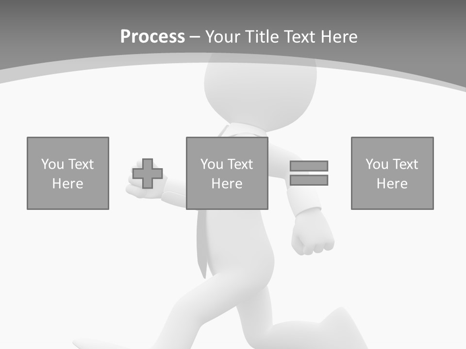 Guy Speed Suit PowerPoint Template