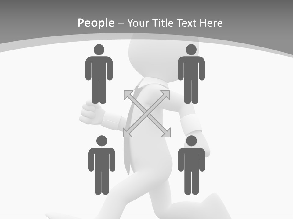 Guy Speed Suit PowerPoint Template