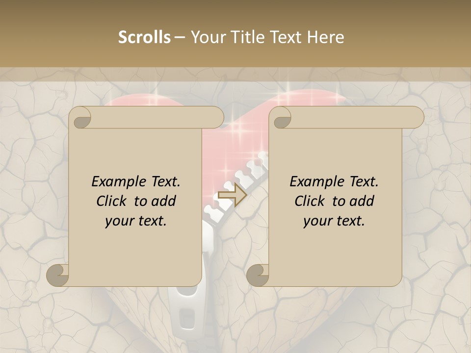 Transformation Aged Married PowerPoint Template
