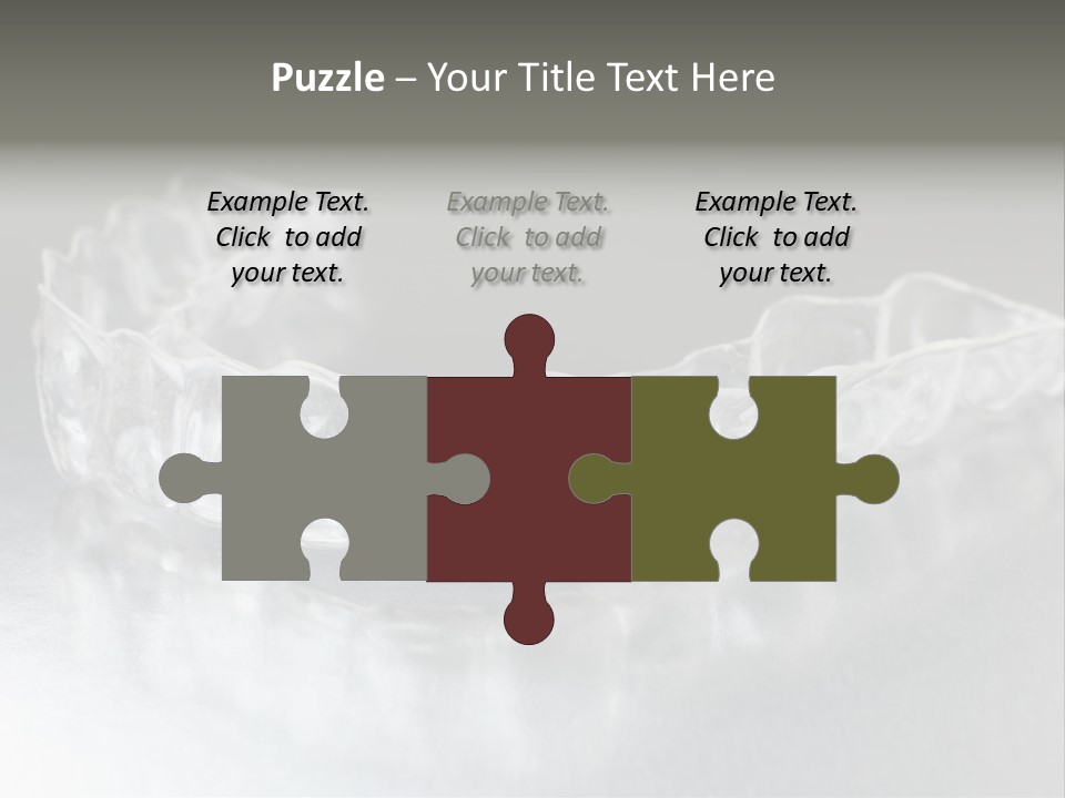 Gum Lips Filling PowerPoint Template