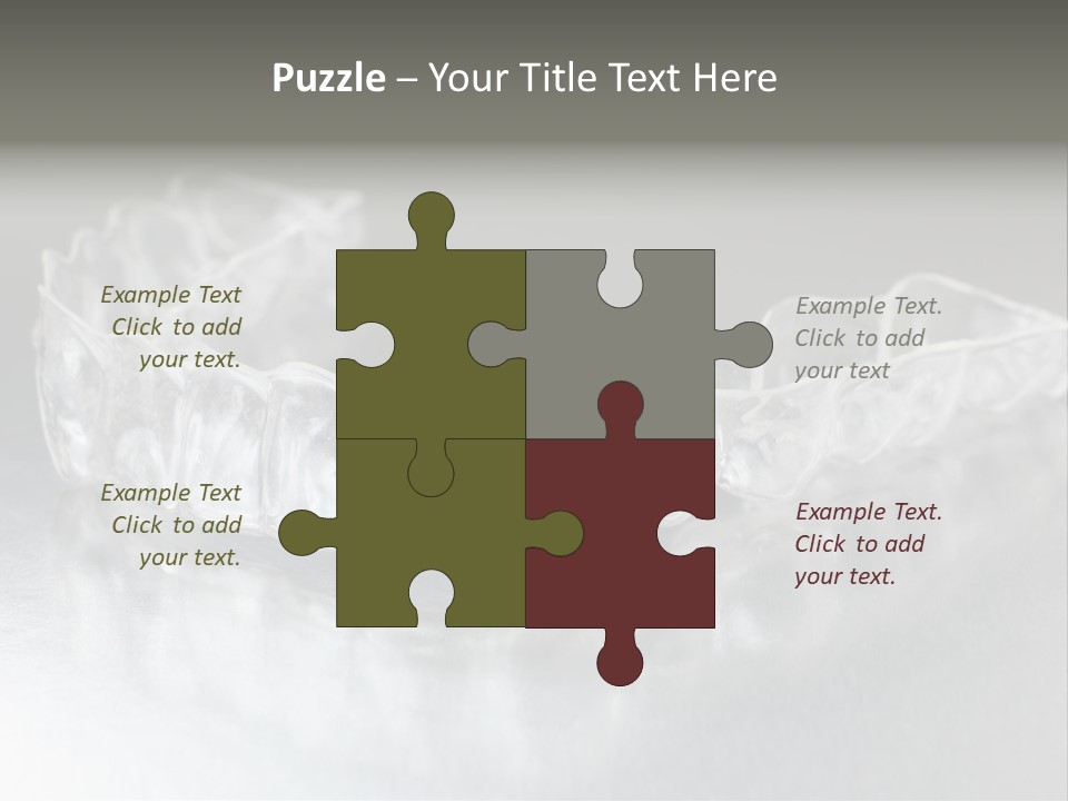 Gum Lips Filling PowerPoint Template