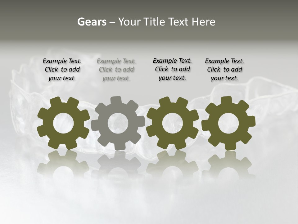 Gum Lips Filling PowerPoint Template