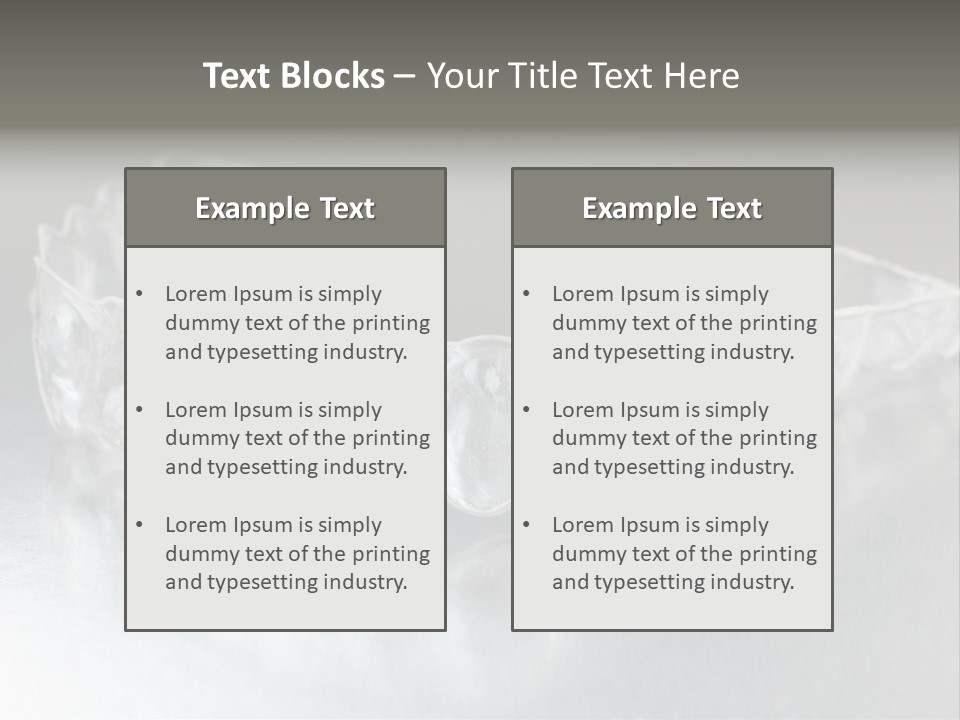 Gum Lips Filling PowerPoint Template
