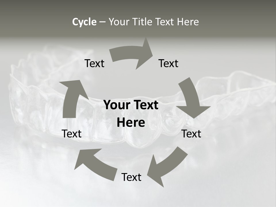 Gum Lips Filling PowerPoint Template