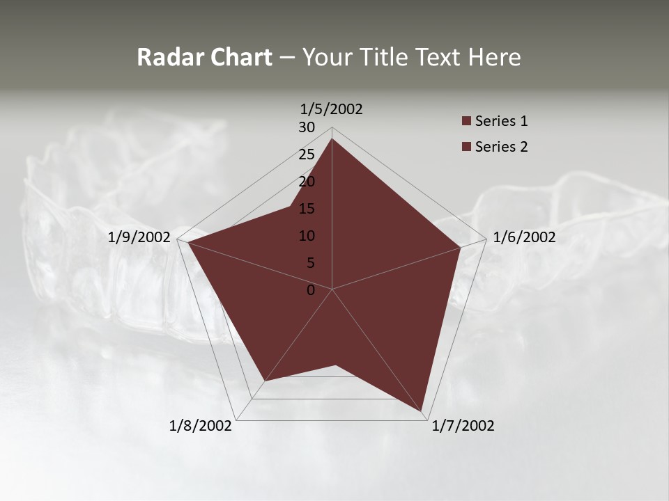 Gum Lips Filling PowerPoint Template