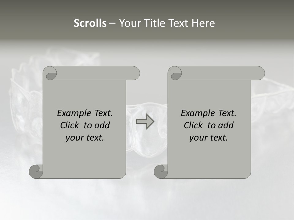 Gum Lips Filling PowerPoint Template