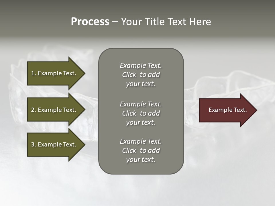 Gum Lips Filling PowerPoint Template