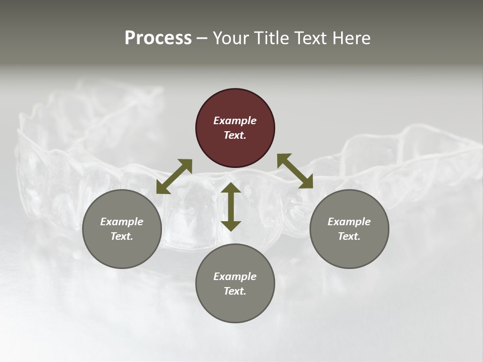 Gum Lips Filling PowerPoint Template
