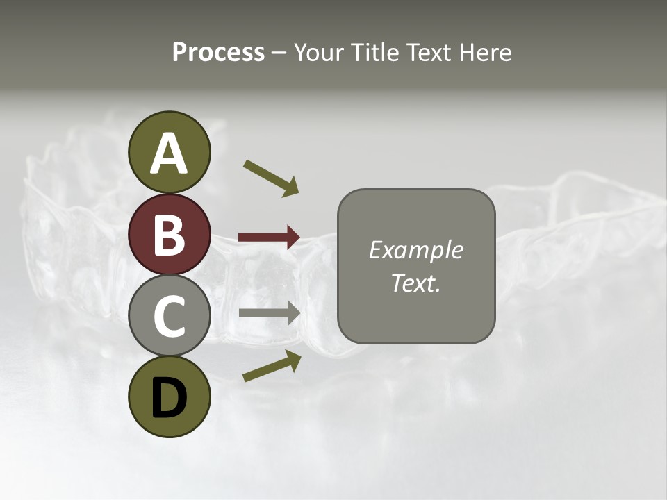 Gum Lips Filling PowerPoint Template