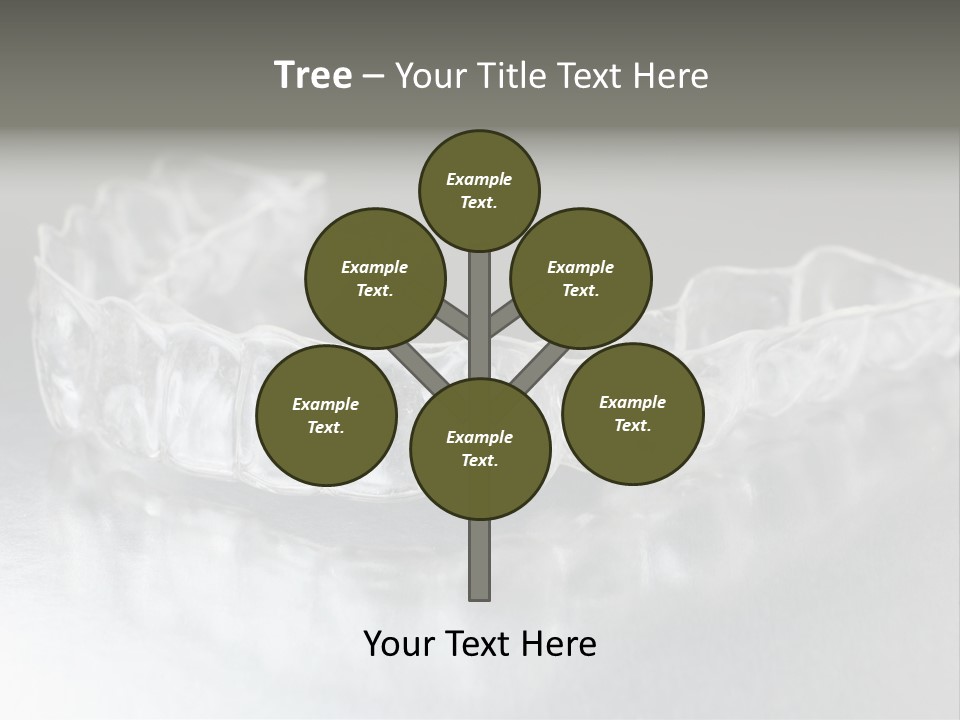 Gum Lips Filling PowerPoint Template