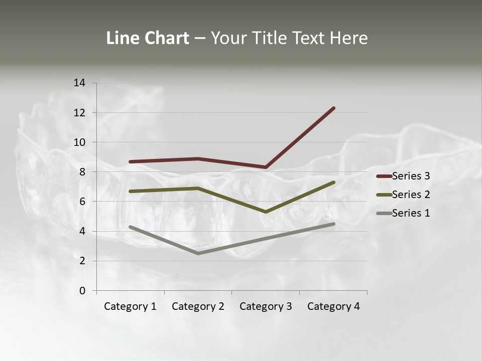 Gum Lips Filling PowerPoint Template
