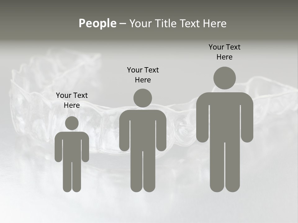 Gum Lips Filling PowerPoint Template